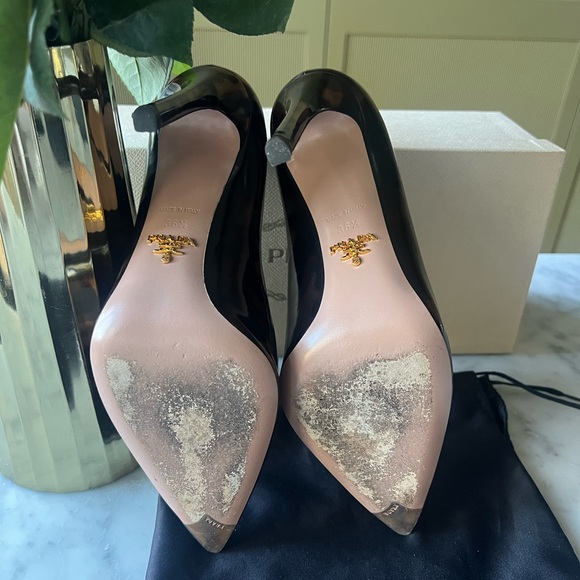 Prada 36.5 camouflage high heels - Picture 6 of 7